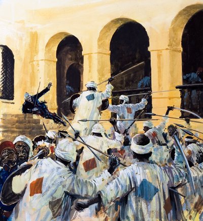 Muerte del General Gordon de Jartum de Graham Coton