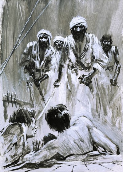En 1931, un americano llamado William Robinson fue secuestrado por piratas de Graham Coton