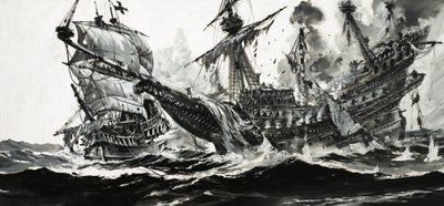 Batalla naval no identificada de Graham Coton