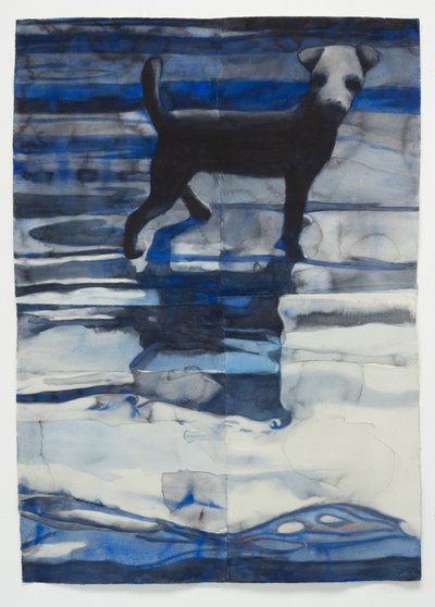 Toy Dog, 2025 (acuarela) de Graham Dean