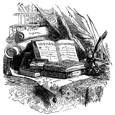 Ilustración de "Los viajes de Gulliver" de Jonathan Swift de Grandville (1803 47)