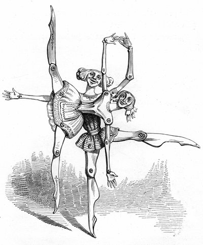 Ilustración para la novela "Un Autre Monde" de Henri Fournier de Grandville (1803 47)