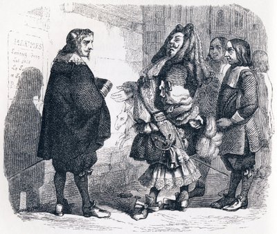 La ventaja de la ciencia - Fábulas de La Fontaine de Grandville
