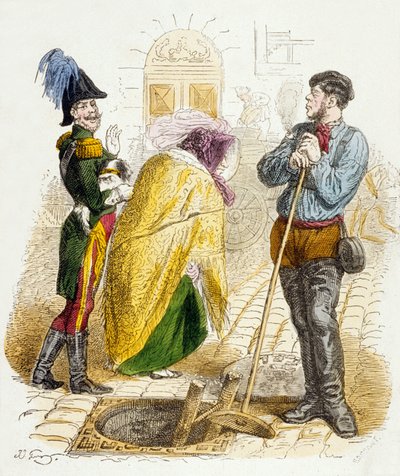 Cada oficio tiene su valor, de 100 Proverbios de Grandville (1803 47)