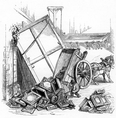 Ilustración para la novela "Un Autre Monde" de Henri Fournier de Grandville (1803 47)