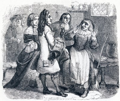 Las adivinas - Fábulas de La Fontaine de Grandville