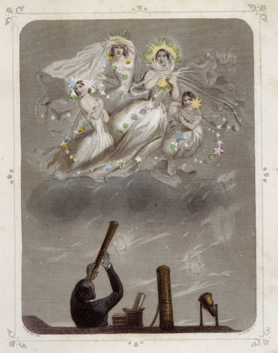 Estrellas: Mujeres representando "The Nebulae" - por Grandville de Grandville