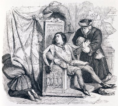 El horóscopo - Fábulas de La Fontaine de Grandville