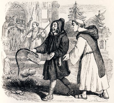 El pastor y el rey - Fábulas de La Fontaine de Grandville