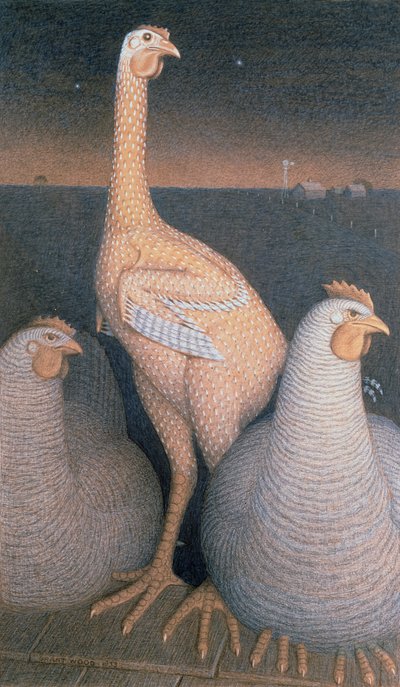 Adolescencia, 1933 de Grant Wood