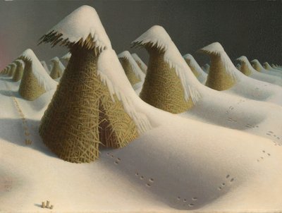 Enero, 1940-41 de Grant Wood