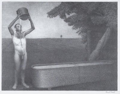 Noche bochornosa, 1939 de Grant Wood