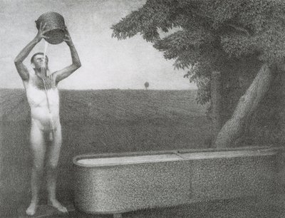 Noche sofocante, 1939 de Grant Wood
