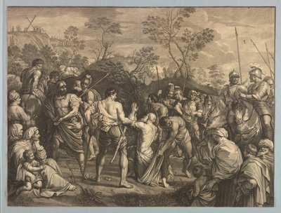 Martirio de San Andrés de Gérard Audran