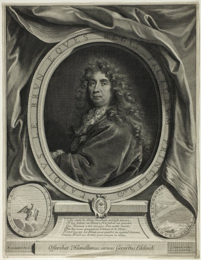 Charles le Brun de Gérard Edelinck
