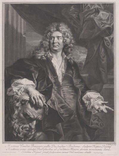 Martin Vanden Bogaert, llamado Desjardins, 1698 de Gérard Edelinck