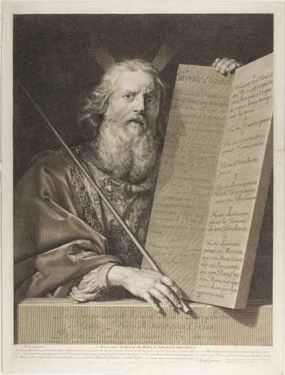 Moisés de Gérard Edelinck