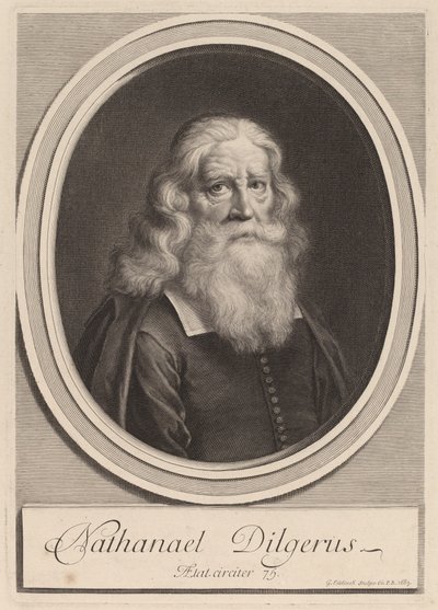 Nathanael Dilgerus de Gérard Edelinck