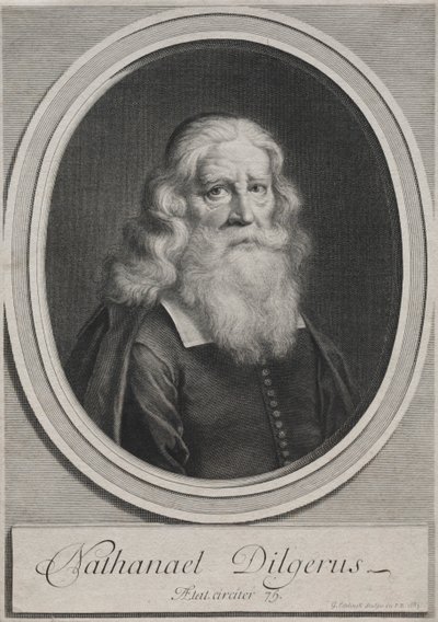 Nathanael Dilgerus, Ministro de Danzig de Gérard Edelinck