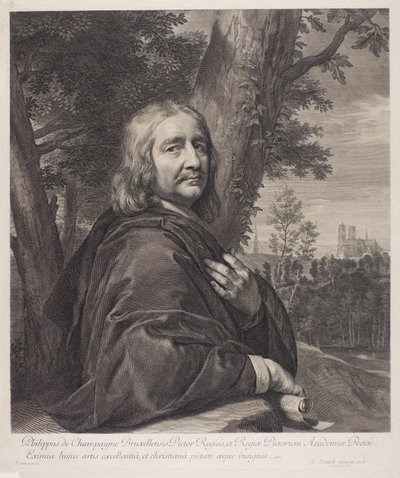 Philippe de Champaigne de Gérard Edelinck