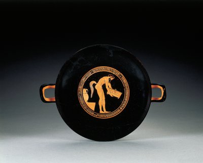 Kylix Ática de figuras rojas, c.470 a.C. de Greek