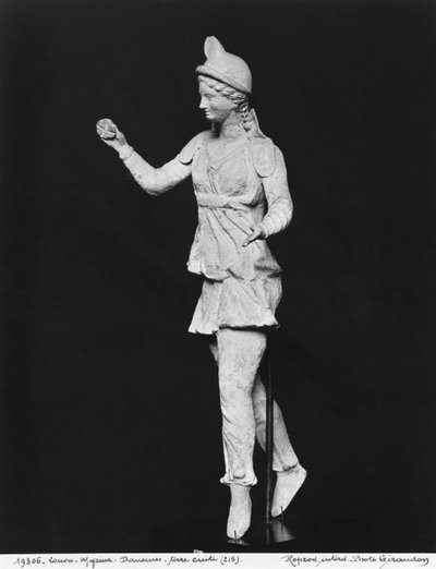 Attis bailando, período helenístico, segunda mitad del siglo II a.C., de Myrina de Greek