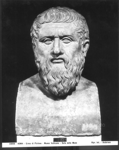 Busto de Platón (c.427-347 a.C.) de Greek