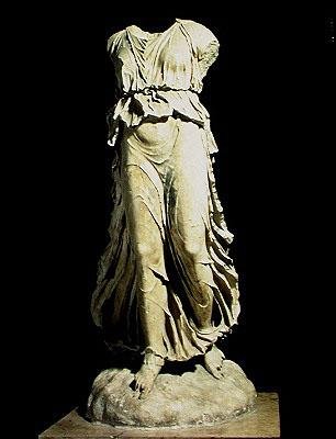 Figura de Nike, personificación de la Victoria de Greek