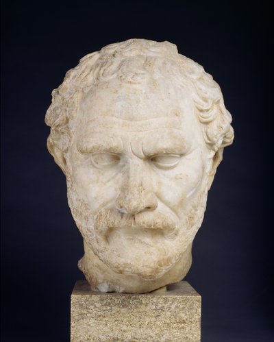 Cabeza de Demóstenes de Greek