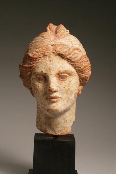 Cabeza de una mujer, Helenística de Greek