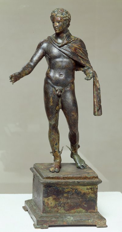 Hermes, encontrado durante las excavaciones submarinas en Mahdia, c.100 a.C. de Greek