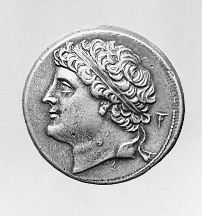 Hierón II de Siracusa 300-215 a.C. de Greek