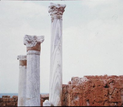 Columnas de mármol de Greek