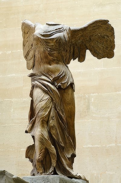 Nike de Samotracia. Alrededor de 190 a.C. de Greek