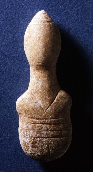 Figurilla cicládica, Naxos, c.3000-2000 a.C. de Greek