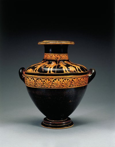 Kalpis de figuras rojas áticas, c.470-460 a.C. de Greek School