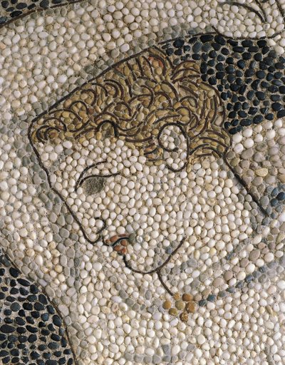 Cabeza de Krateros, c.320 a.C. (detalle) de Greek School