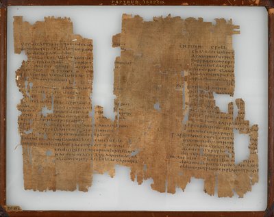 Papiro 1532 (5), epítome de Tito Livio, siglo III-IV de Greek School