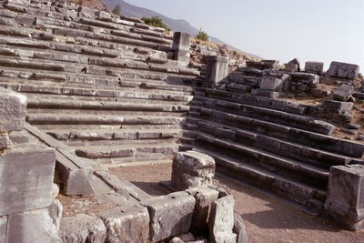 Casa del Senado (buleuterion) de Greek School