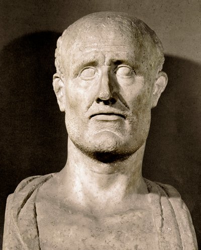Busto de Alcibíades (450-404 a.C.) estadista y general ateniense Roma, museos capitolinos de Greek or Roman