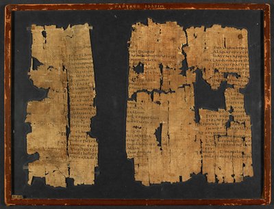 Papiro Inv. nº 1532, "Epístola a los Hebreos" (papiro) de Greek School