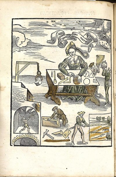 Margarita Philosophica. Geometría, 1504 de Gregor Reisch