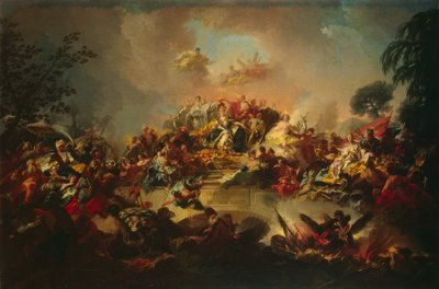 Apoteosis del reinado de Catalina II de Gregorio Guglielmi