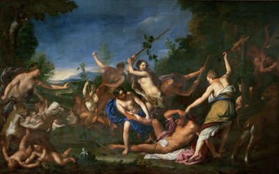 El asesinato de Orfeo de Gregorio Lazzarini