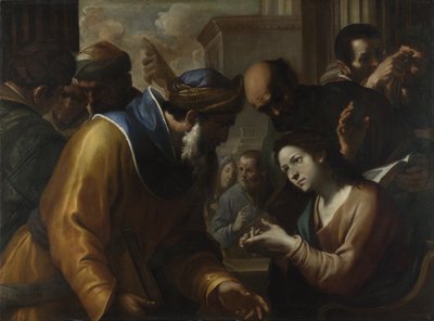 Cristo disputando con los doctores, años 1660 de Gregorio Preti