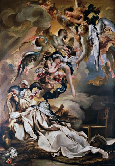 Muerte de Santa Escolástica, de Gregorio de