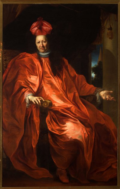El dux Francesco Maria Sauli (1620-1699, dux de 1697 a 1699), c.1698 (óleo sobre lienzo) de Gregorio De Ferrari