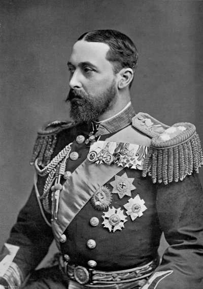 Almirante de la Flota, el Duque de Sajonia-Coburgo-Gotha, 1896 de Gregory and Co