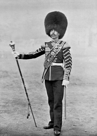 Tambor Mayor Patrick, 2nd Coldstream Guards, 1895 de Gregory and Co