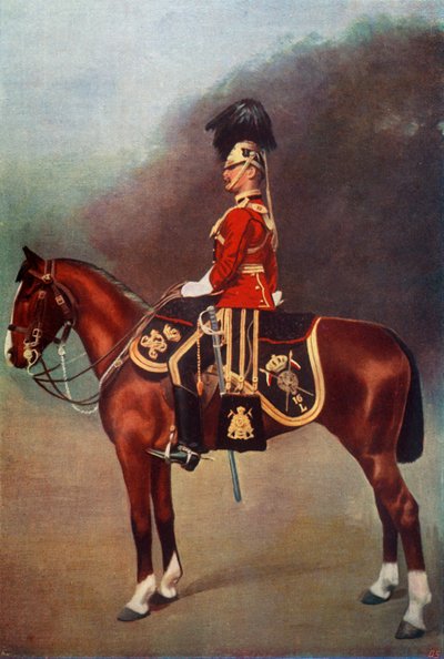 Oficial de los 16º Lanceros, 1900 de Gregory and Co